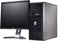 Dell 755 Tower pc core 2 duo with Dell 17
